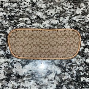 Brown Coach Eyeglasses Case
